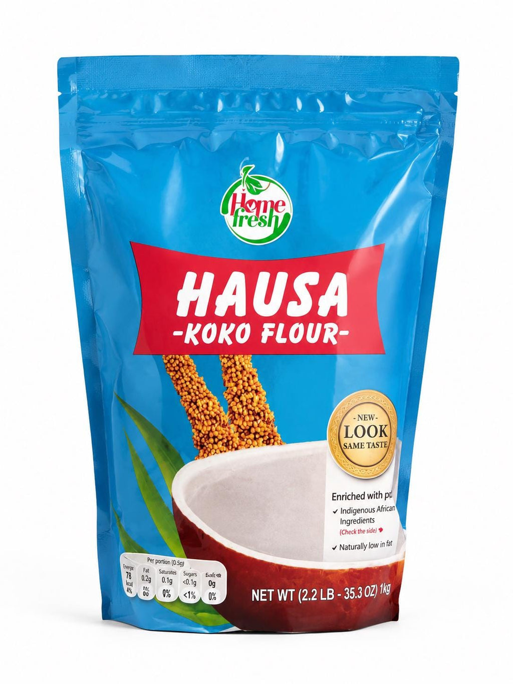 Hausa Koko Powder | Authentic Ghana Spiced Millet Porridge Mix | Traditional African Breakfast | Hot Cereal Drink Mix