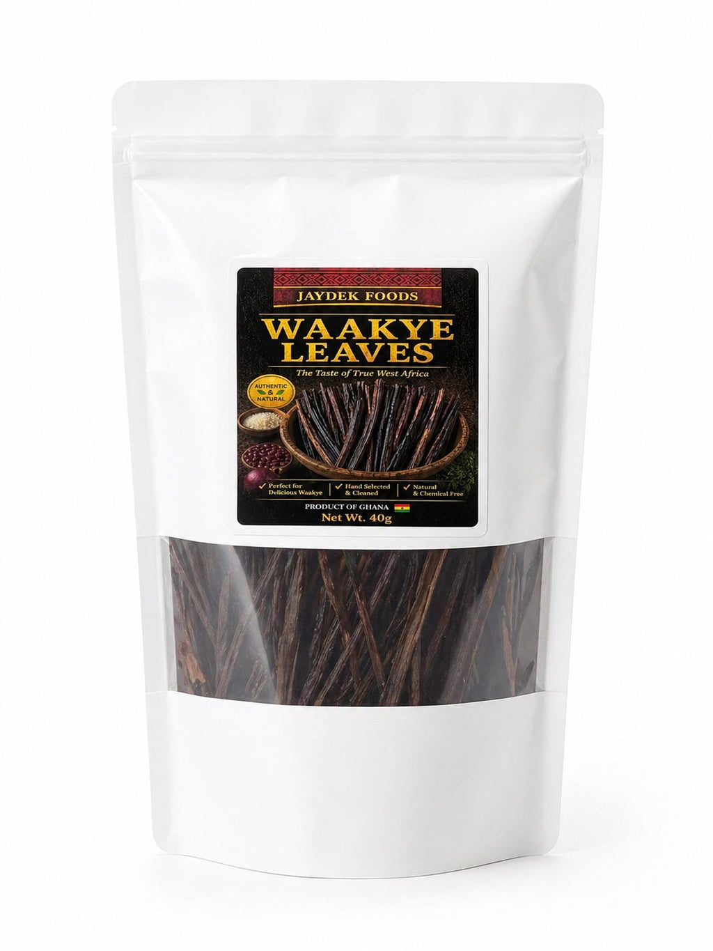Waakye Leaves | Dried Sorghum Leaves for Waakye Rice | Ghana Cooking Leaves | Natural African Food Coloring | Traditional African Ingredient