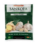 Sankofa Natural Spices Ginger & Garlic Seasoning Pack (5g x 12 Sachets) African Spice Blend| Ghana food Seasoning | Natural Flavor Enhancer