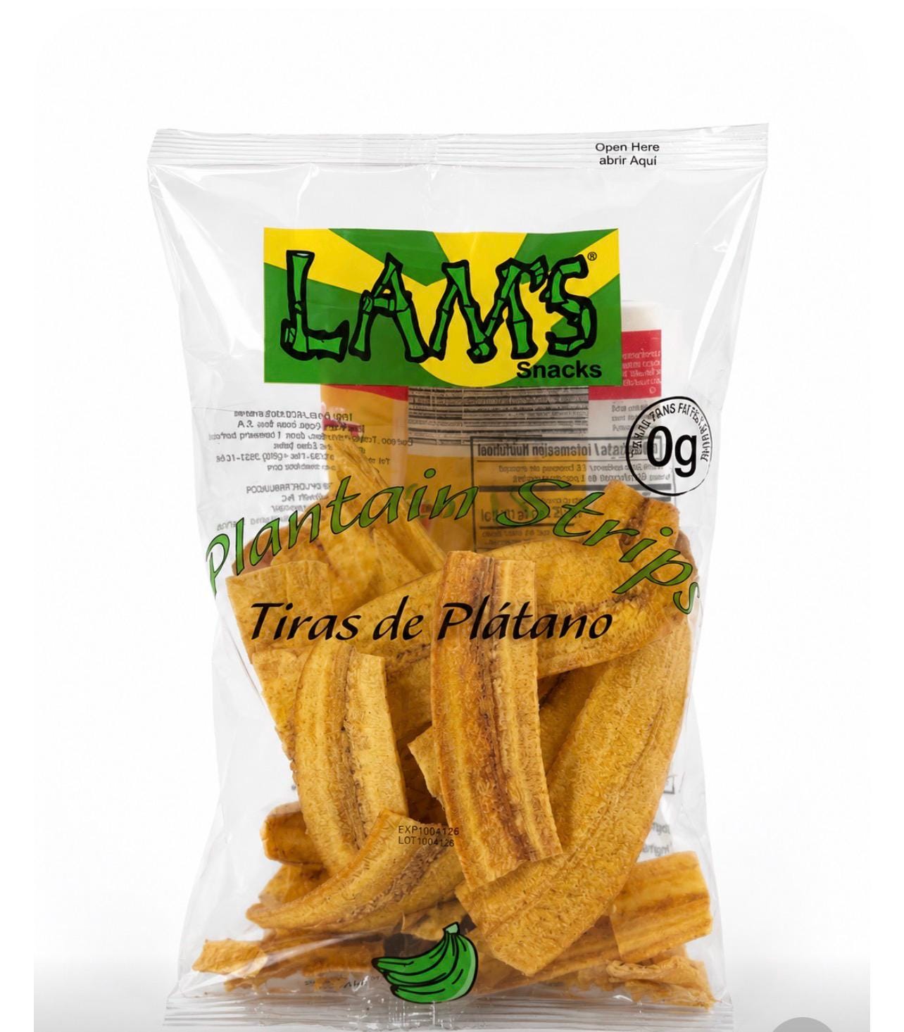 Plantain Chips | Crispy African Snack | Ghanaian & Caribbean Chips | Crunchy Savory Snack | Gluten-Free Tropical Treat