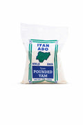 Pounded Yam Flour 4 Lbs| Instant Iyan | Authentic Nigerian Swallow | Smooth Yam Fufu | African Food Staple | Easy to Prepare
