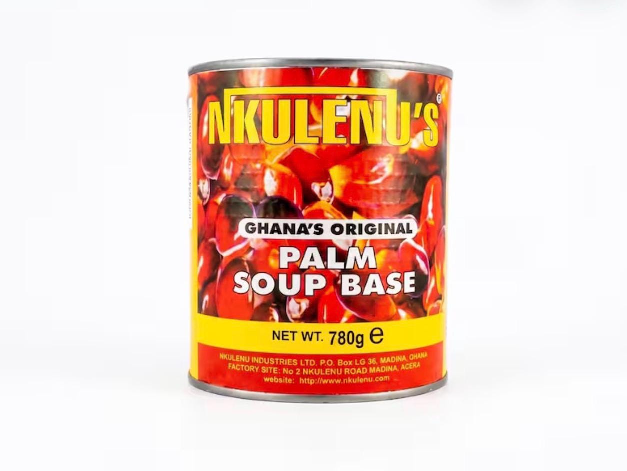 Nkulenu Palm Base Soup Concentrate | Authentic Ghanaian Palm Soup Base | Traditional African Cooking Ingredient | Ready-to-Cook Palm Soup