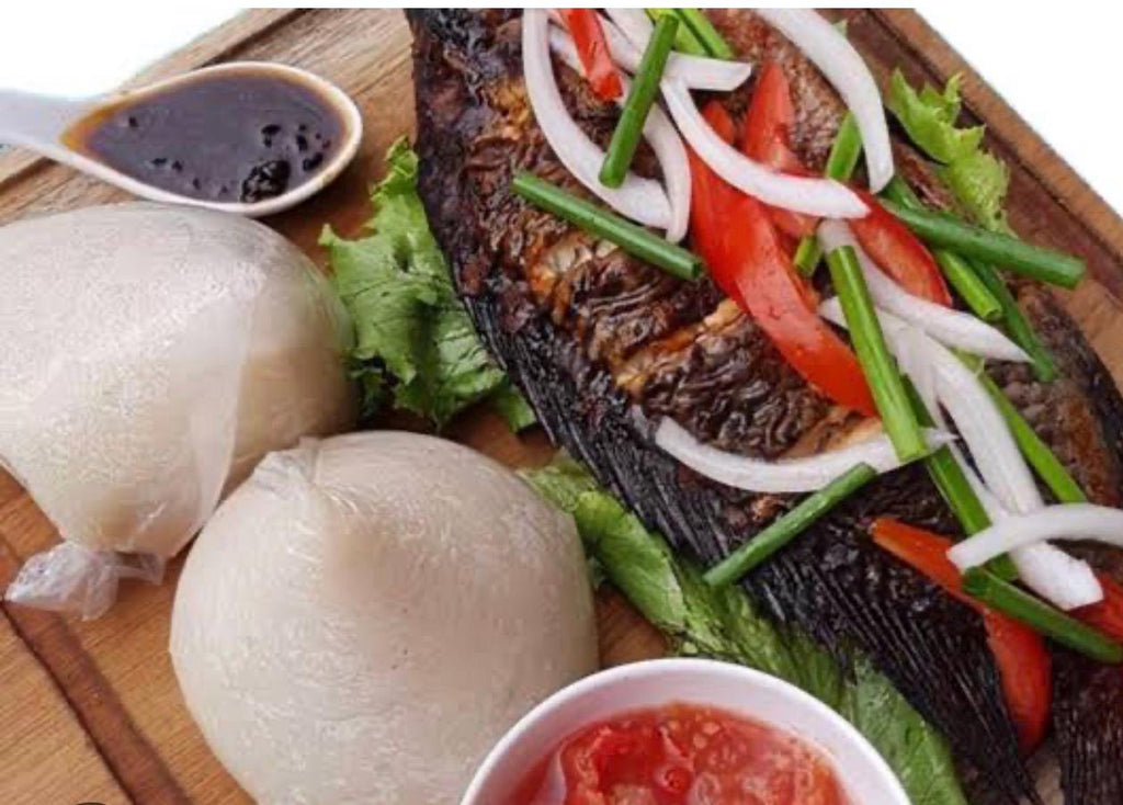 Banku Mix | Authentic Ghana Banku Flour | Corn & Cassava Dough Mix | African Swallow | Traditional Ghana Food | West African Pantry Staple