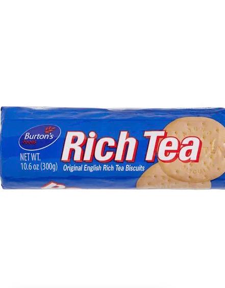 Royalty Rich Tea Biscuit | Classic Tea Cookies | Crunchy British Style Biscuit | Perfect for Tea & Coffee | Imported Tea Snack | Family Pack