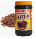 Brown Gold Cocoa Powder 400g | Product of Ghana | Pure Unsweetened Cocoa Powder | African Hot Chocolate &Cocoa | Natural Chocolate Drink Mix
