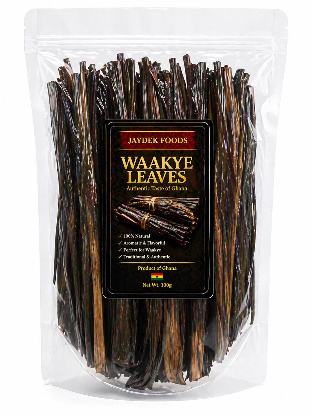 Waakye Leaves | Dried Sorghum Leaves for Waakye Rice | Ghana Cooking Leaves | Natural African Food Coloring | Traditional African Ingredient