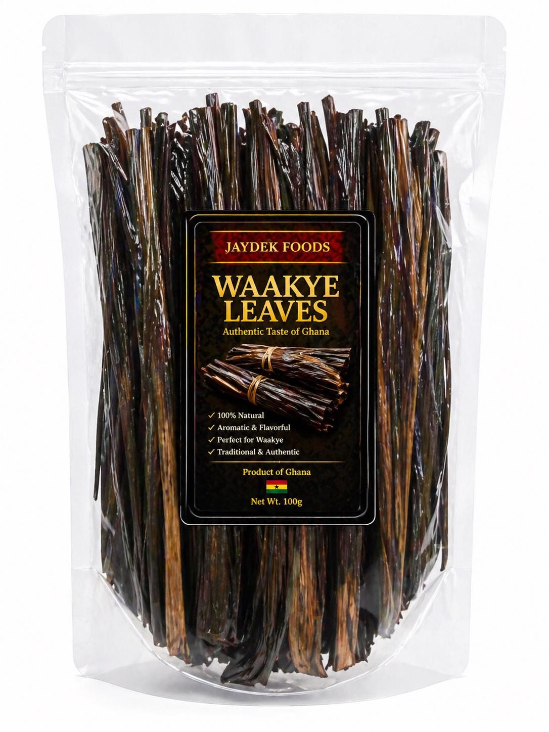 Waakye Leaves | Dried Sorghum Leaves for Waakye Rice | Ghana Cooking Leaves | Natural African Food Coloring | Traditional African Ingredient