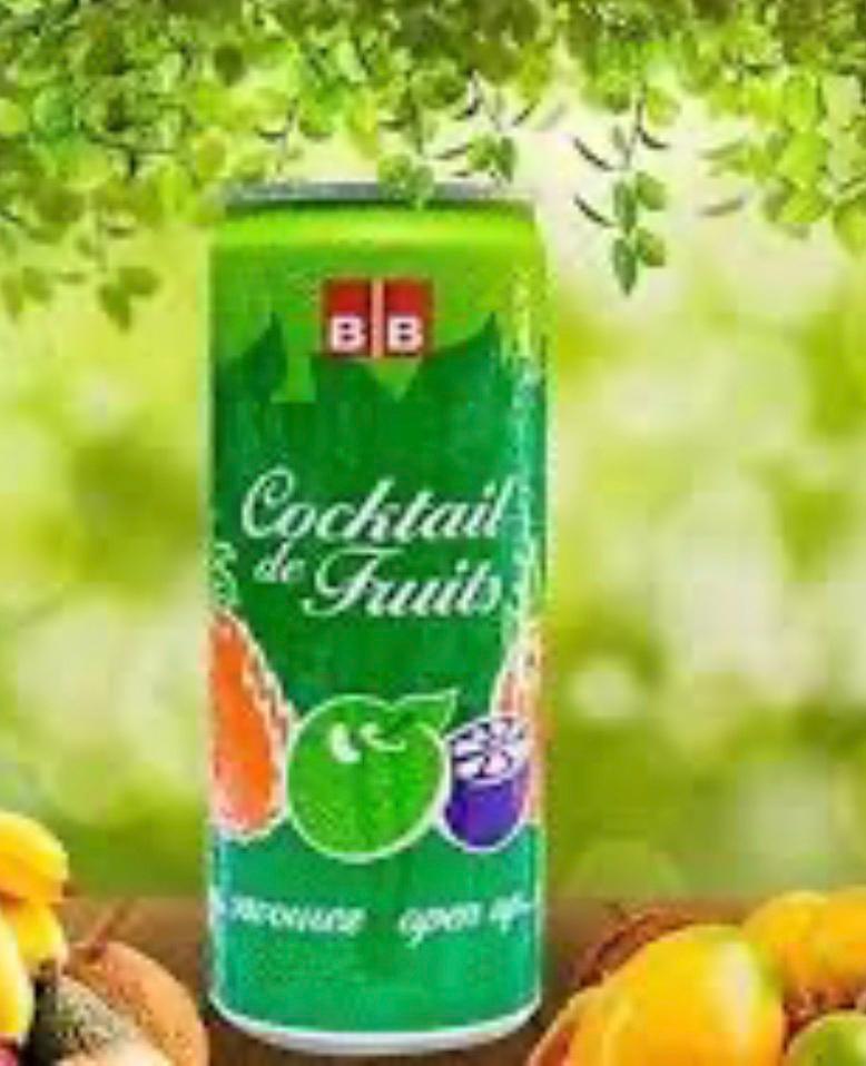 BB Cocktail Drink | Authentic Ghana Soft Drink | Tropical Fruit Beverage | African Soda Drink | Refreshing Caribbean & African Beverage
