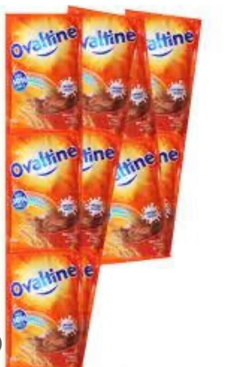 Ovaltine Chocolate Malt Drink Sachets (18g x 5) | Instant Cocoa Malt Beverage | African Breakfast Drink | Energy Boosting Drink Mix
