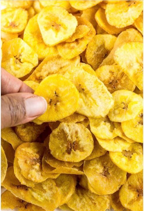 Plantain Chips | Crispy African Snack | Ghanaian & Caribbean Chips | Crunchy Savory Snack | Gluten-Free Tropical Treat