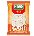 Kivo 4-in-1 Gari Soaking Mix (Pack of 3) | Instant African Snack, Sweet Milk Sugar Peanut Blend