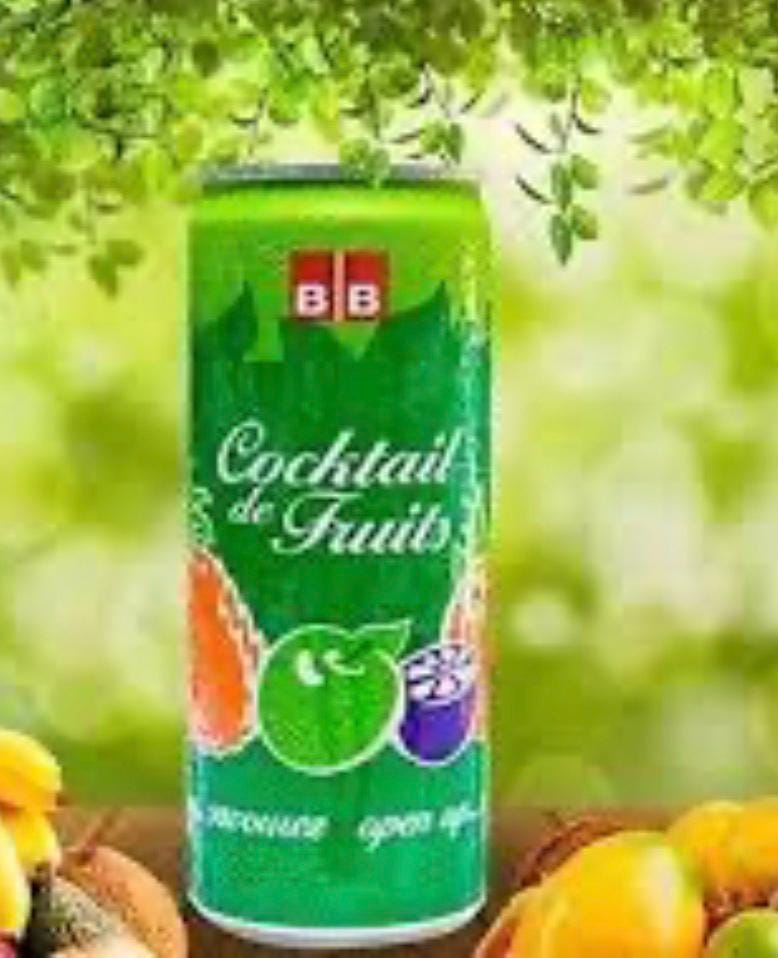 BB Cocktail Drink (Pack of 3) | Authentic Ghana Tropical Fruit Beverage
