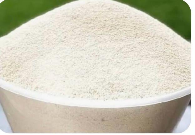 Authentic Ghana Gari Cassava Flour – Fine Crunchy West African Staple Food