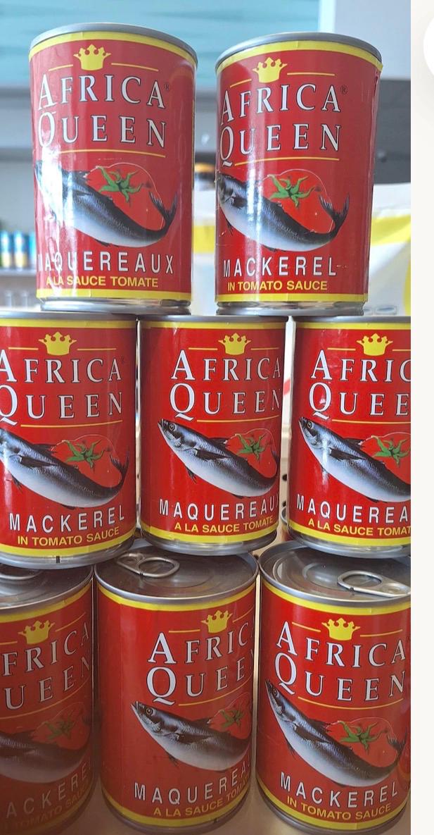Africa Queen Mackerel in Tomato Sauce | West African Pantry Staple