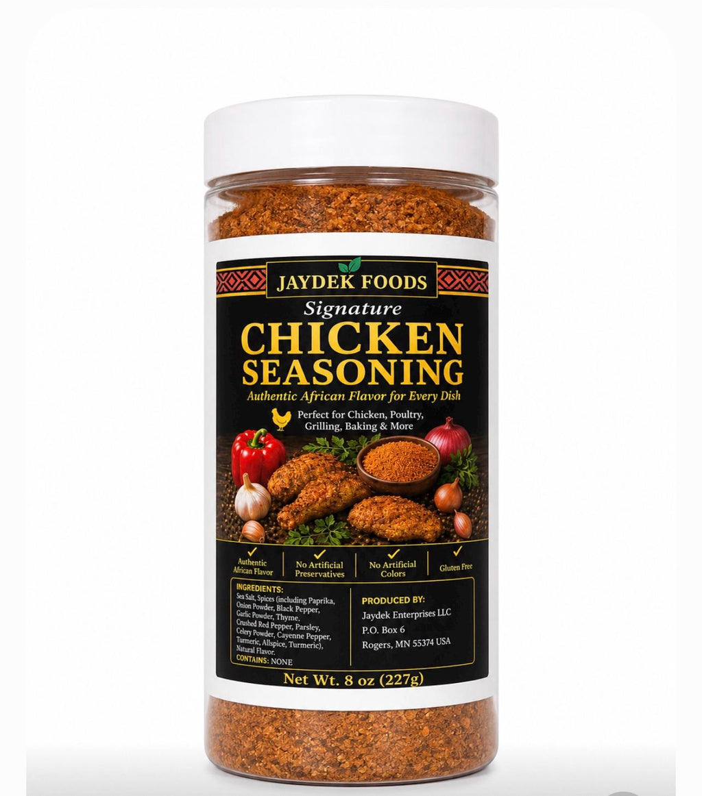African Chicken Seasoning Blend | West African Spice Mix for Poultry, Grilling, Baking