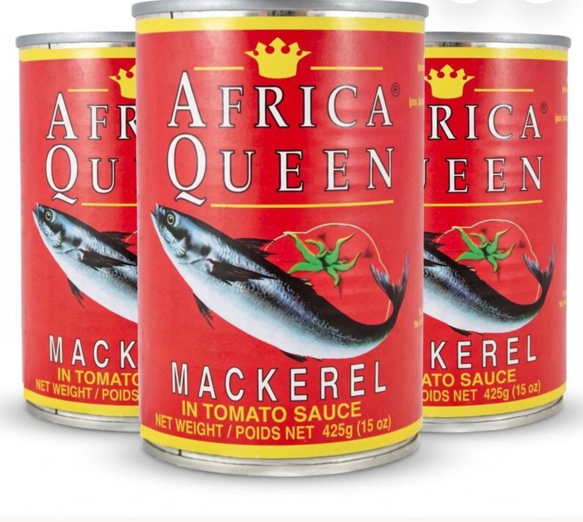 Africa Queen Mackerel in Tomato Sauce | West African Pantry Staple