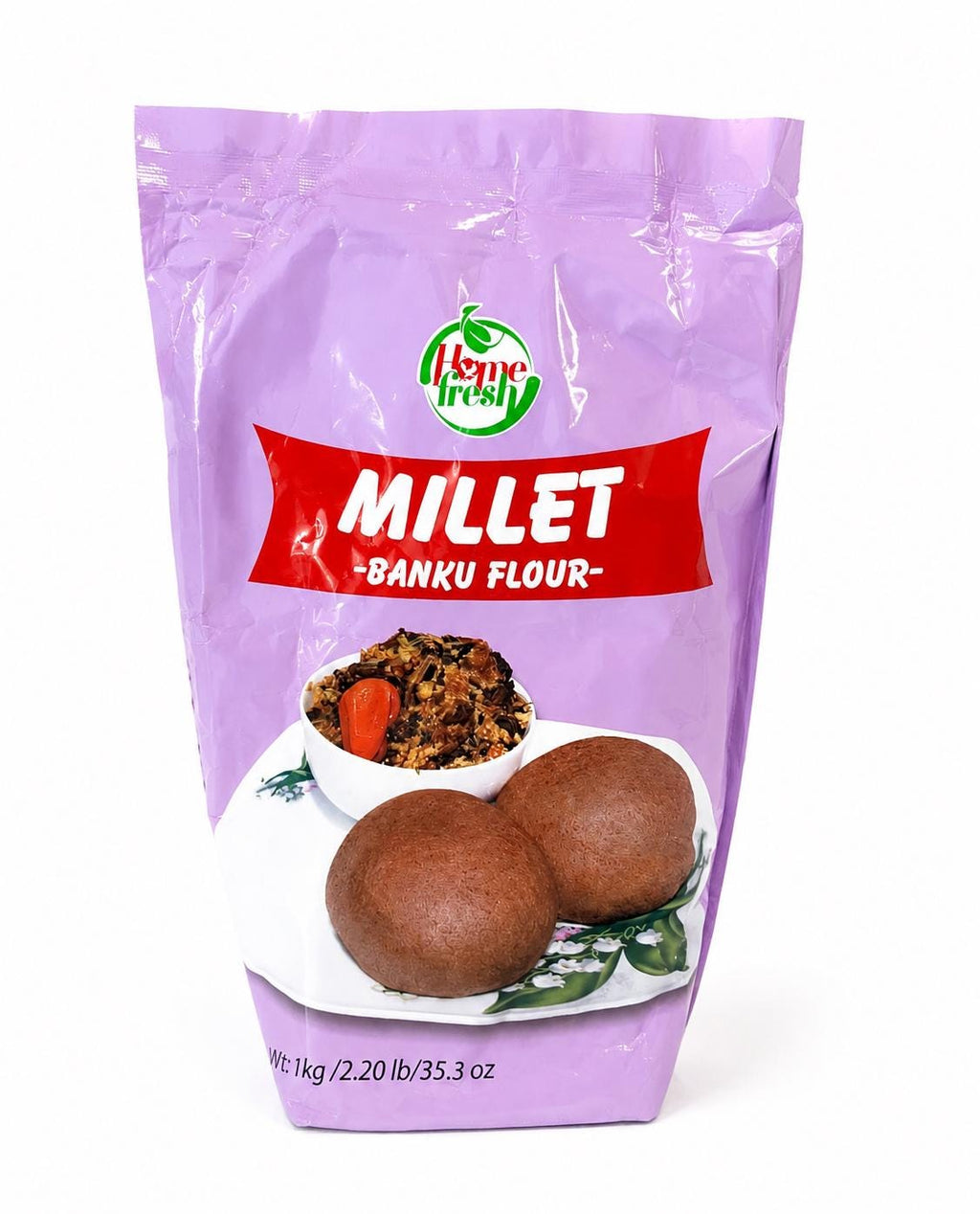 Millet Banku Flour | Authentic Ghanaian Traditional Food Ingredient (2.2 lb)