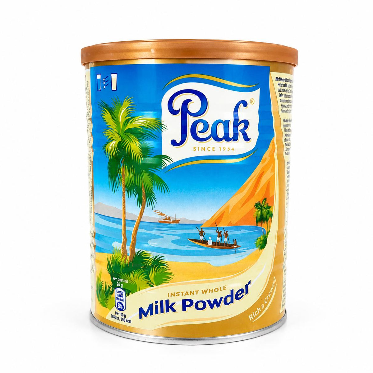Peak Instant Whole Milk Powder 400g | Authentic African Grocery Staple, Rich Creamy Taste