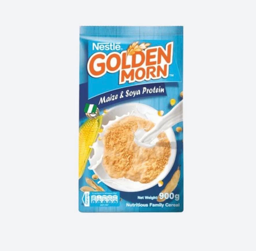 Golden Morn Cereal | Maize & Soya Protein Breakfast Mix (600g)