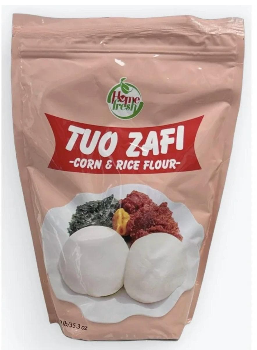 Authentic Ghanaian Tuo Zaafi Mix | Corn Flour for Traditional African Swallow