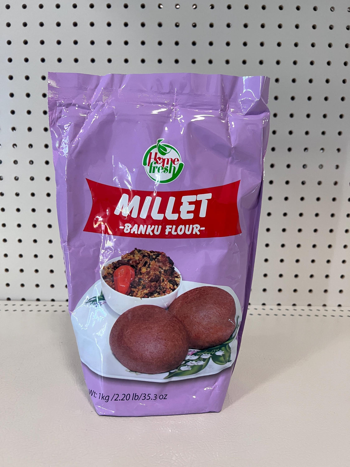 Millet Banku Flour | Authentic Ghanaian Traditional Food Ingredient (2.2 lb)