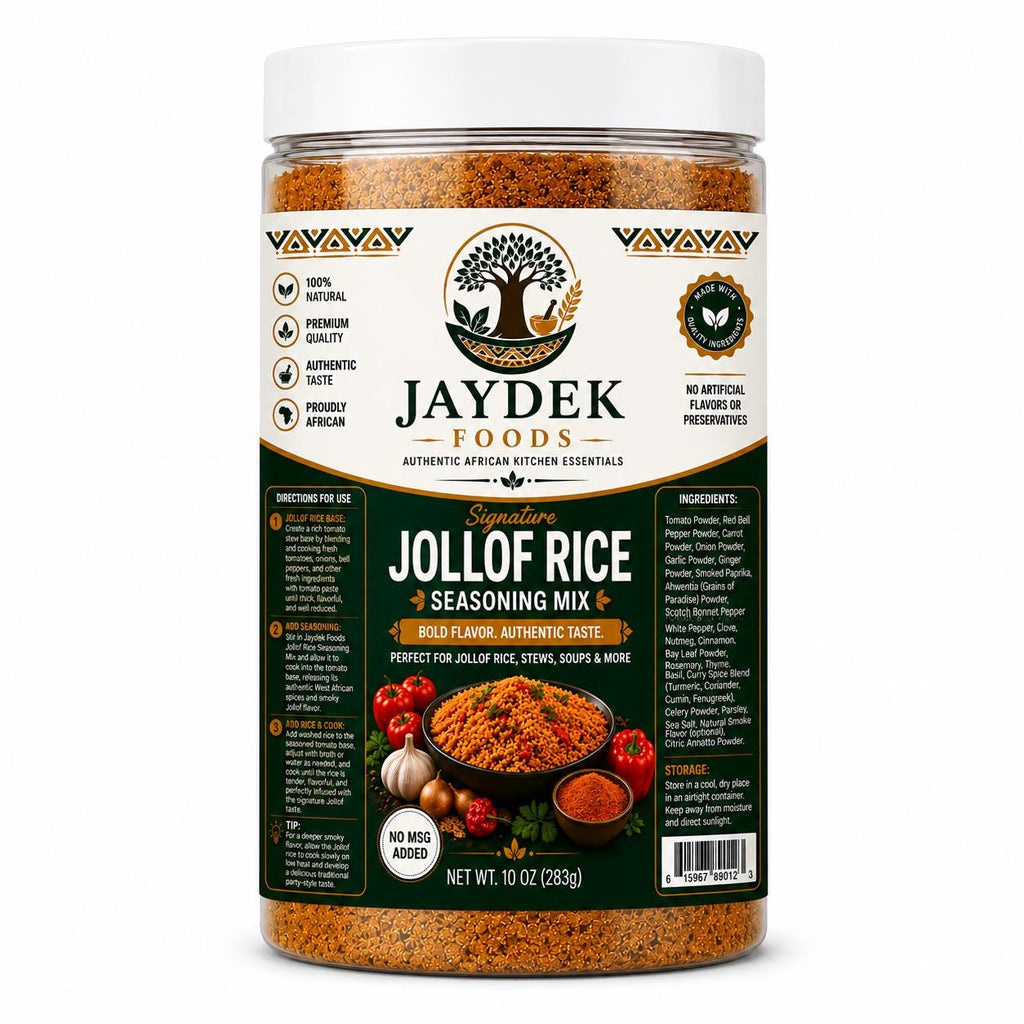 Authentic Ghanaian Jollof Rice Seasoning Mix | West African Cooking Spice Blend