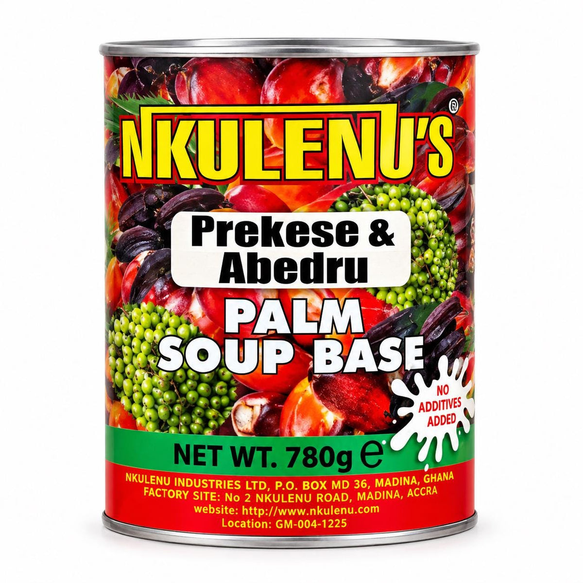 Nkulenu's Prekese & Abedru Palm Soup Base 780g | Ghanaian Palm Nut Soup | African Food | West African Cooking